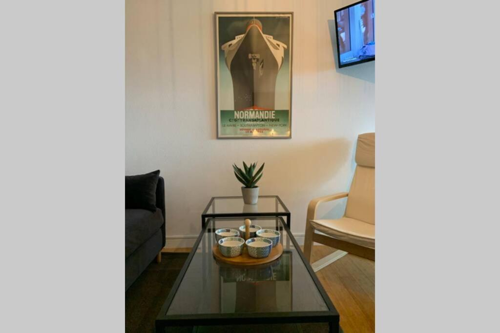 Trouville-Apt Renove-Balcon Magnifique Vue Mer ภายนอก รูปภาพ