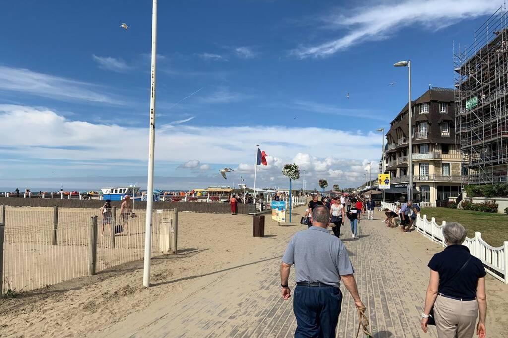 Trouville-Apt Renove-Balcon Magnifique Vue Mer ภายนอก รูปภาพ